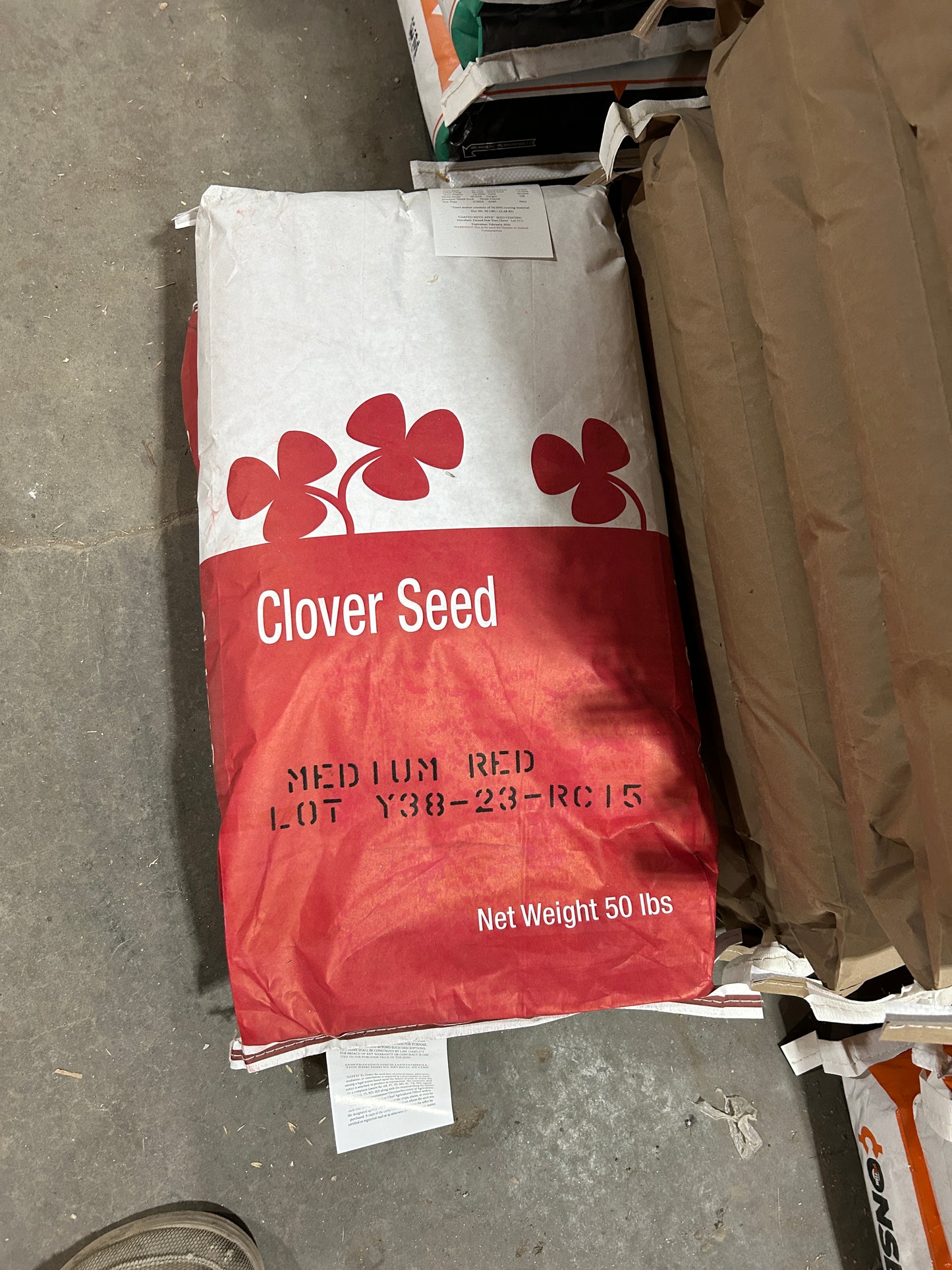 Raw Medium Red Clover