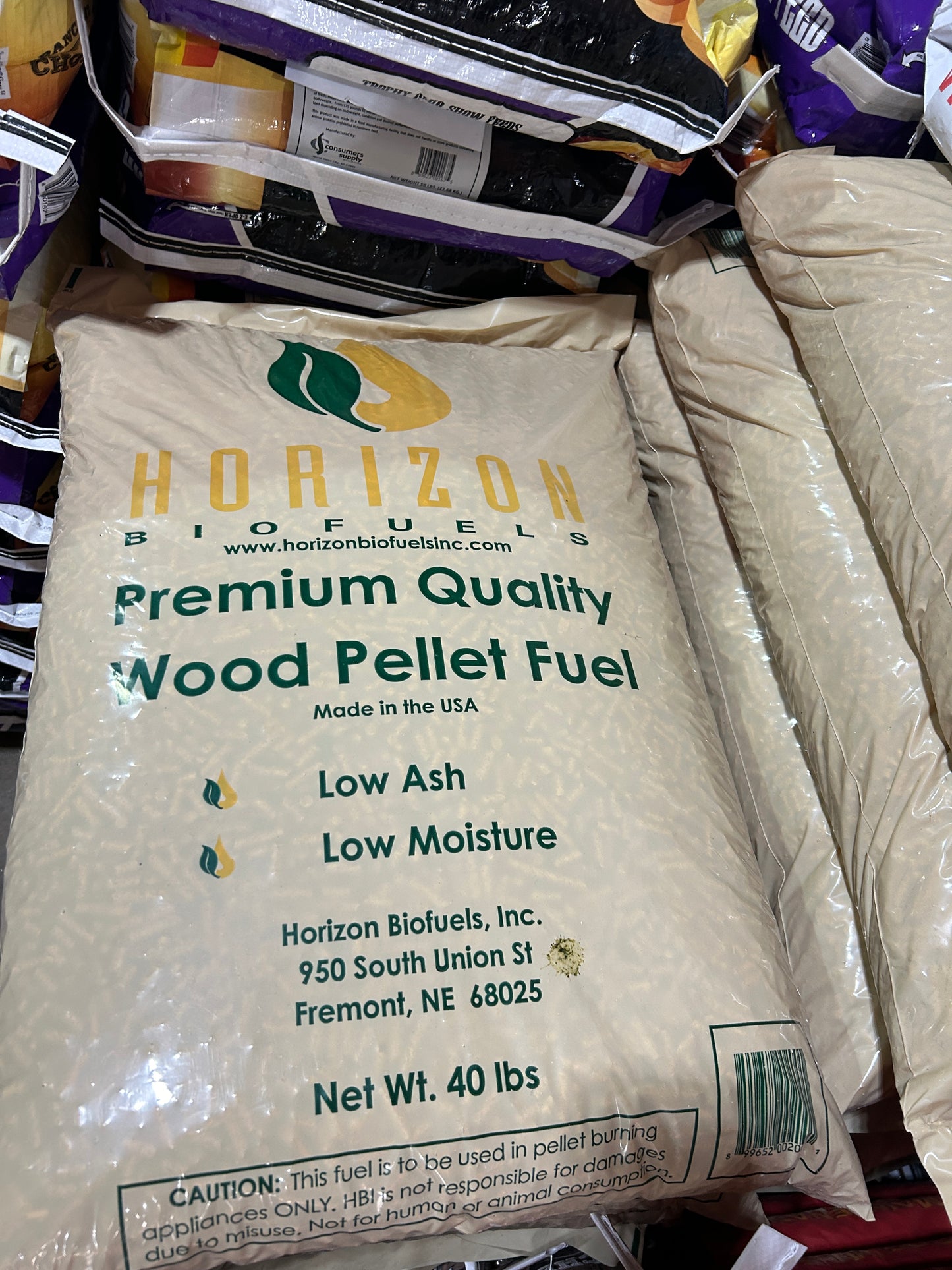 Wood Fuel Pellets 40#