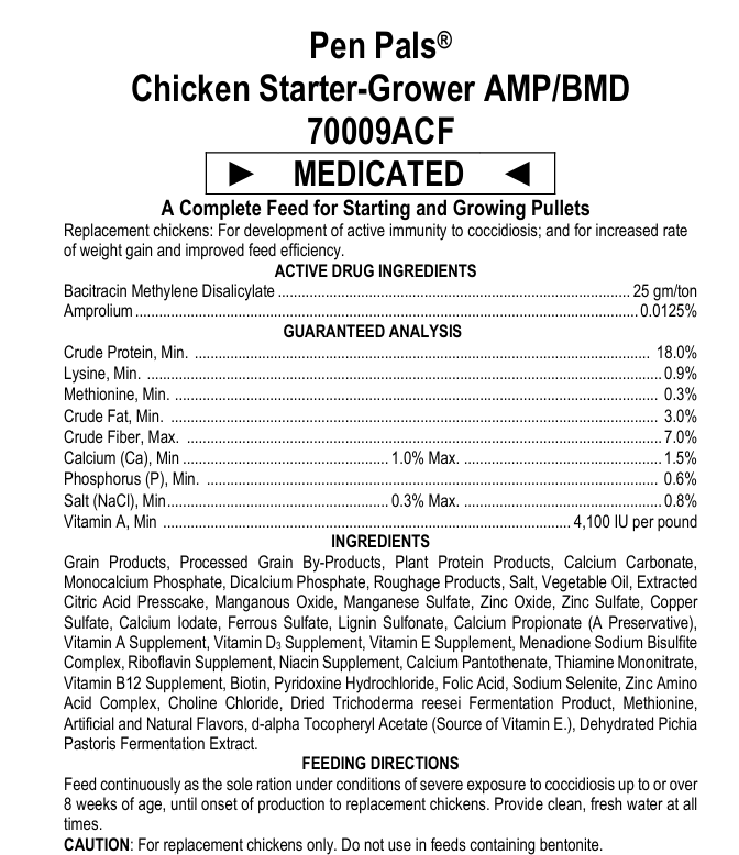 Pen Pals Chick Starter/Grower 18