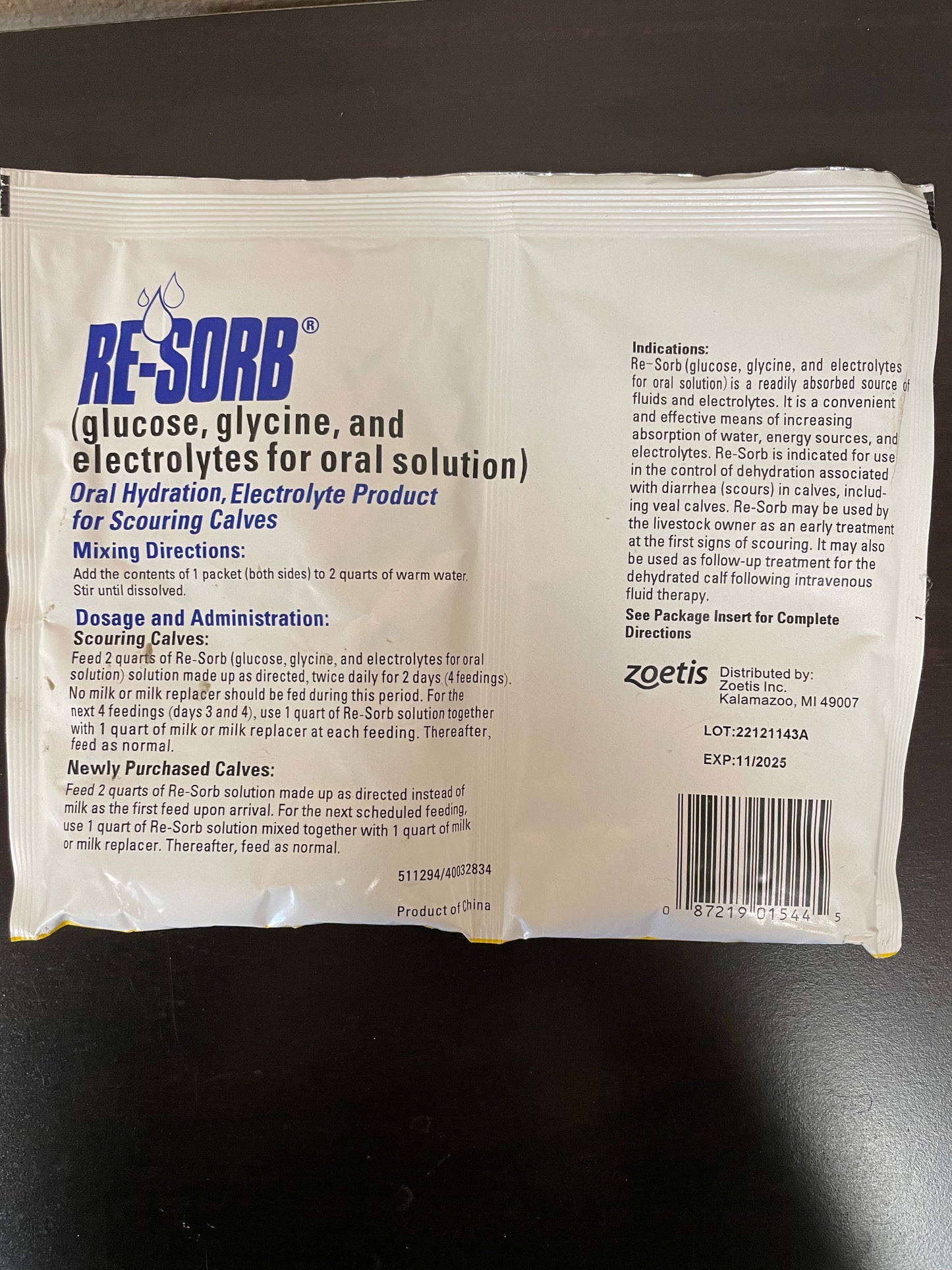 RE-SORB Single Pack