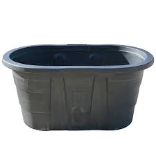 2x4x2 Oval Poly Stock Tank 100 Gallon
