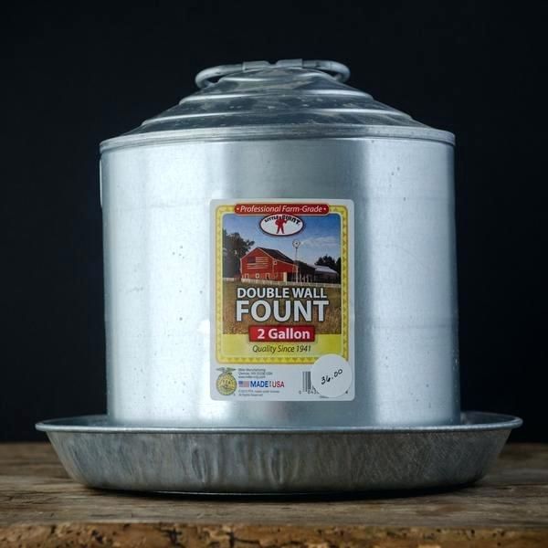 Fountain Double Wall 2 gallon