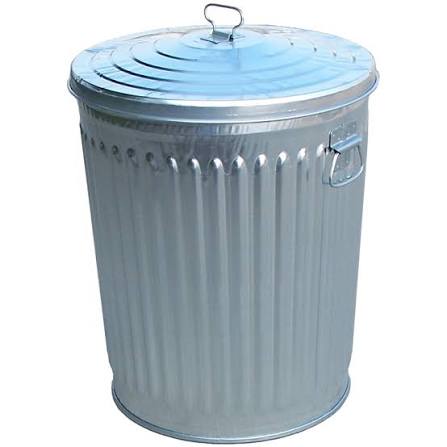 Metal Trash Can 10gal