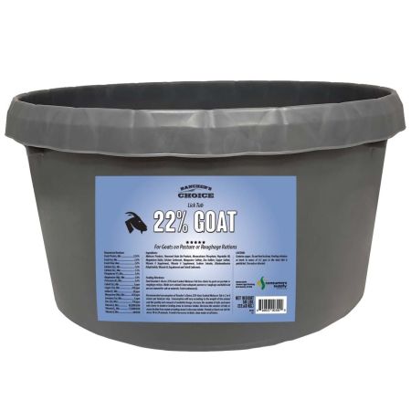 Rancher's Choice 22% Goat Protein Tub 50lbs