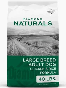 Diamond Naturals Large Breed Chicken/Rice 40lb