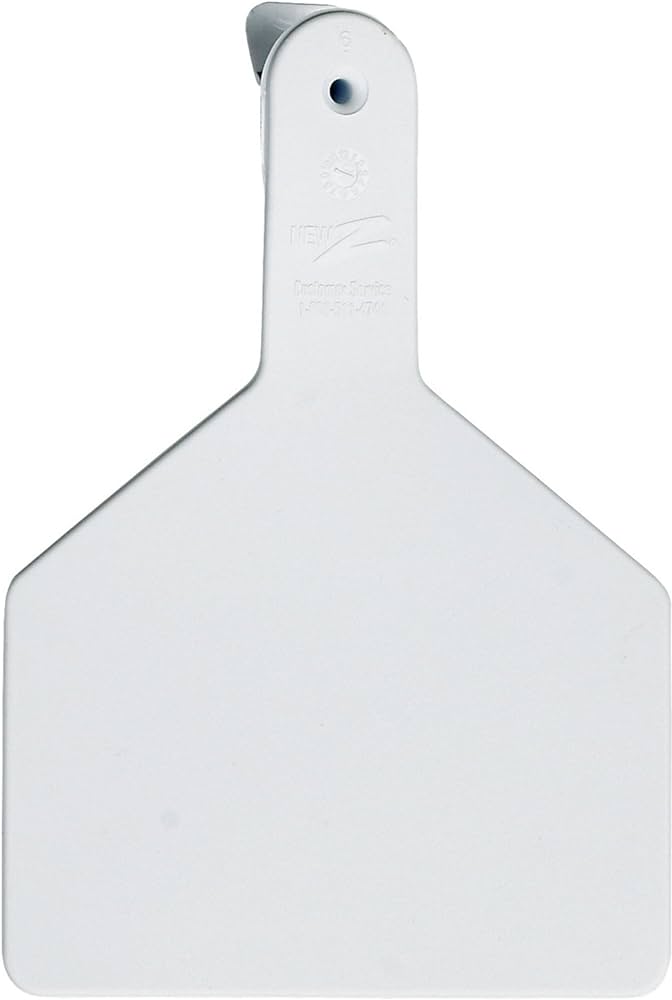 ZTAG White Cow Blank 100ct