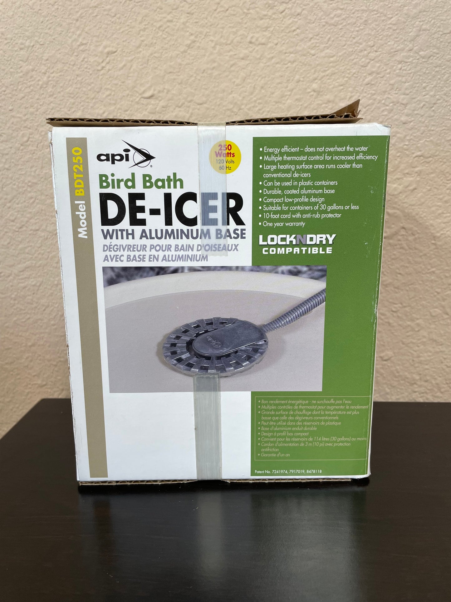 Bird Bath De- Icer
