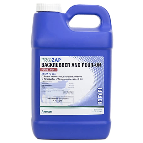 PROZAP 2.5 Gal Backrubber/Pour on