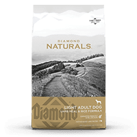 Diamond Naturals Light Dog Lamb/Rice 30lb