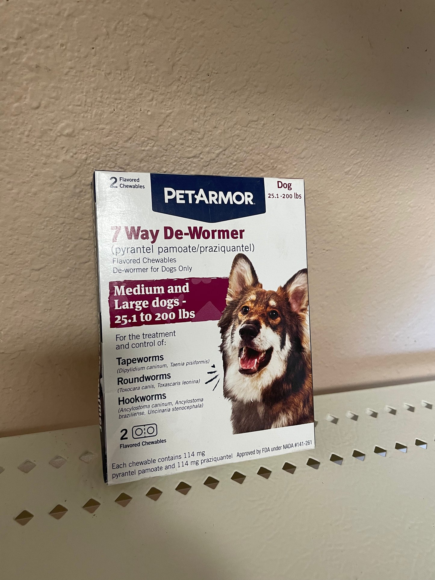 PetArmor 7-Way Dewormer (Large Dog)
