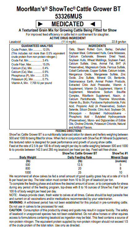 Showtec Cattle Grower BT