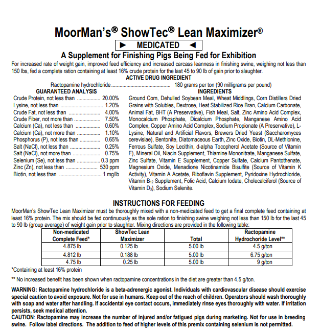 Showtec Lean Maximizer Show Pig