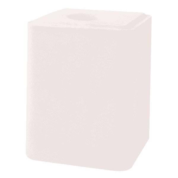 White Salt Block