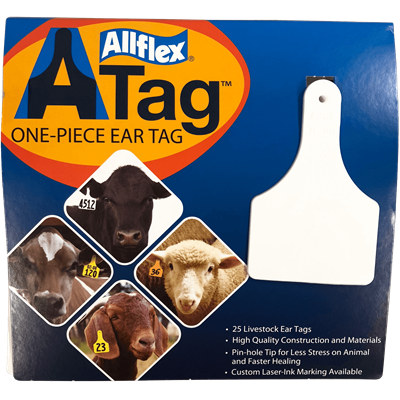 ATAG Cow Blank White 25 ct