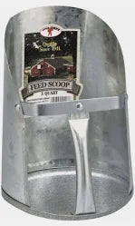Galvanized Feed Scoop 6qt