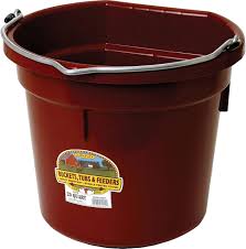Bucket 20QT Burgundy