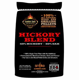 LumberJack Hickory Blend BBQ Pellets 20#