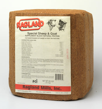 Ragland 18% Special Sheep/Goat Block