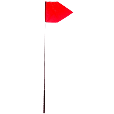 Flag Whip Red